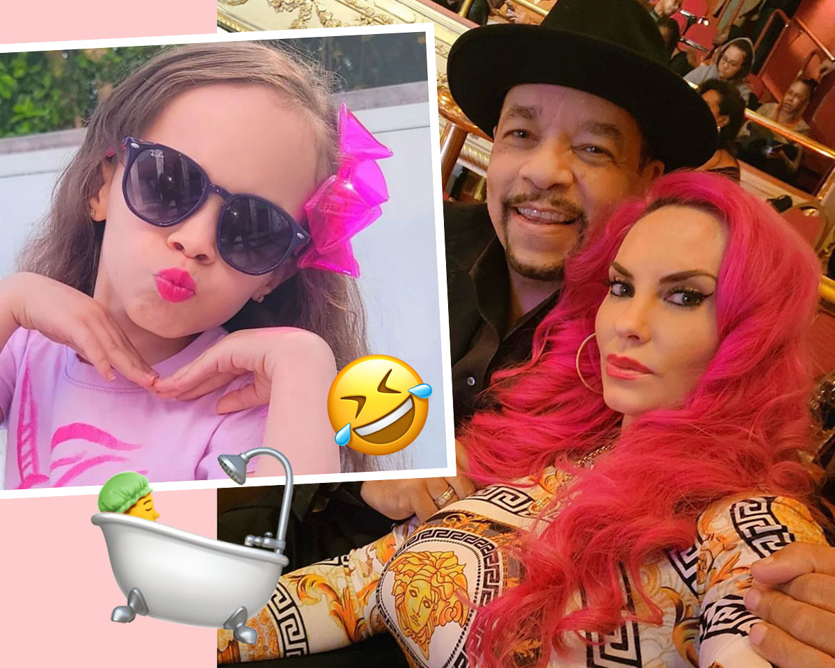 Coco Austin Shares Hilarious Pic Of Daughter Chanel Taking A Bath