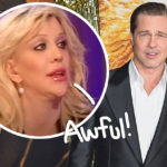 Courtney Love Slams Brad Pitt For 'Blackmail' & 'Stalking' Her For Kurt Cobain Movie Rights!