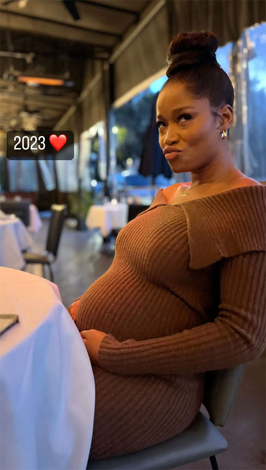 Darius Daulton Shows Off Pregnant Keke Palmer