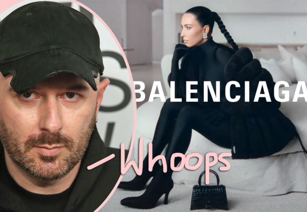 Balenciaga Creative Director To KEEP Job Despite Accepting Responsibility  For Disturbing BDSM Teddy Bear Ad Campaign Controversy! - Perez Hilton
