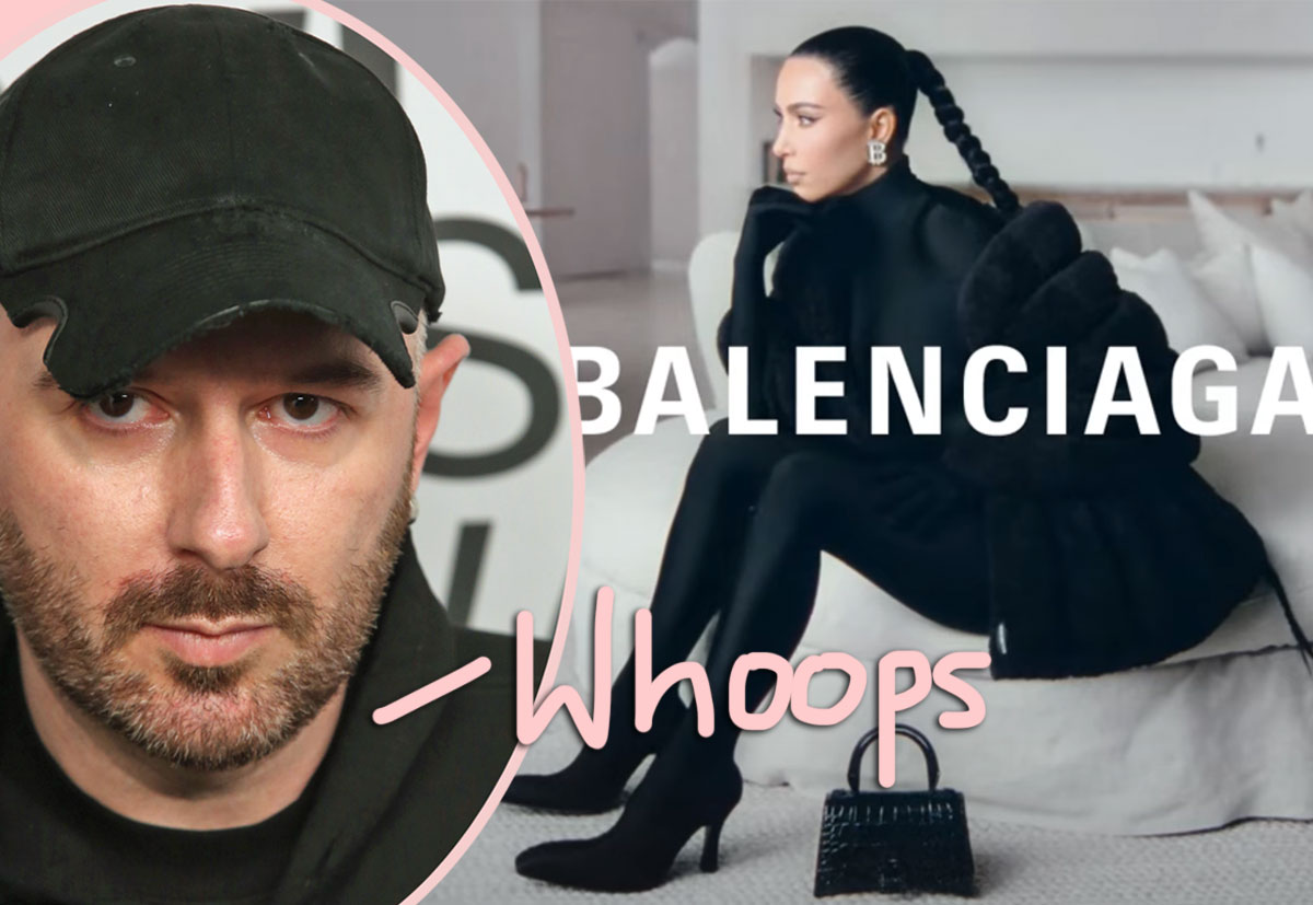 Balenciaga's creative director Demna speaks out over scandal for