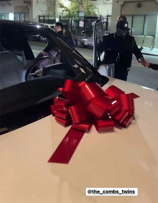 Diddy Gifts Range Rovers To Twin Daughters