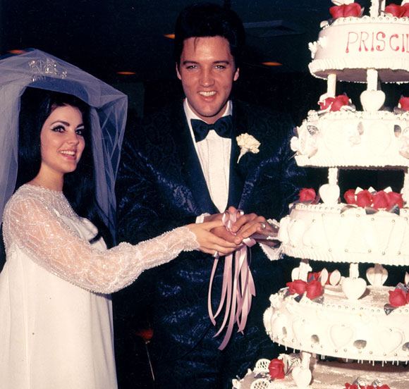 elvis and priscilla presley married in vegas