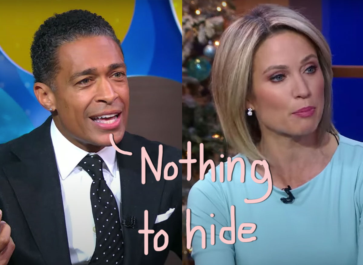 #Not Hiding Anymore! GMA’s Amy Robach & T.J. Holmes Proudly Walk Arm-In-Arm After Being Exposed & Suspended!