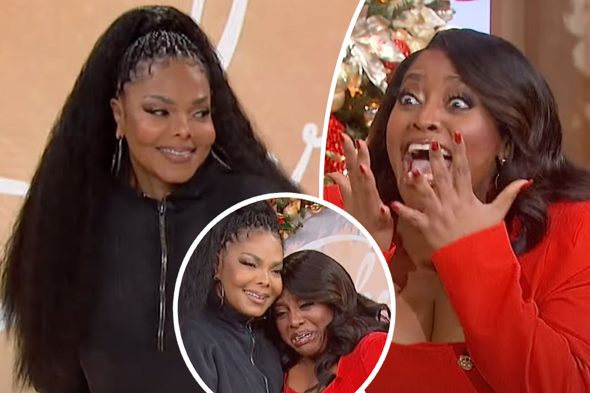 #Sherri Shepherd Couldn’t Contain Her Tears After Janet Jackson Surprised Her On Air! WATCH!