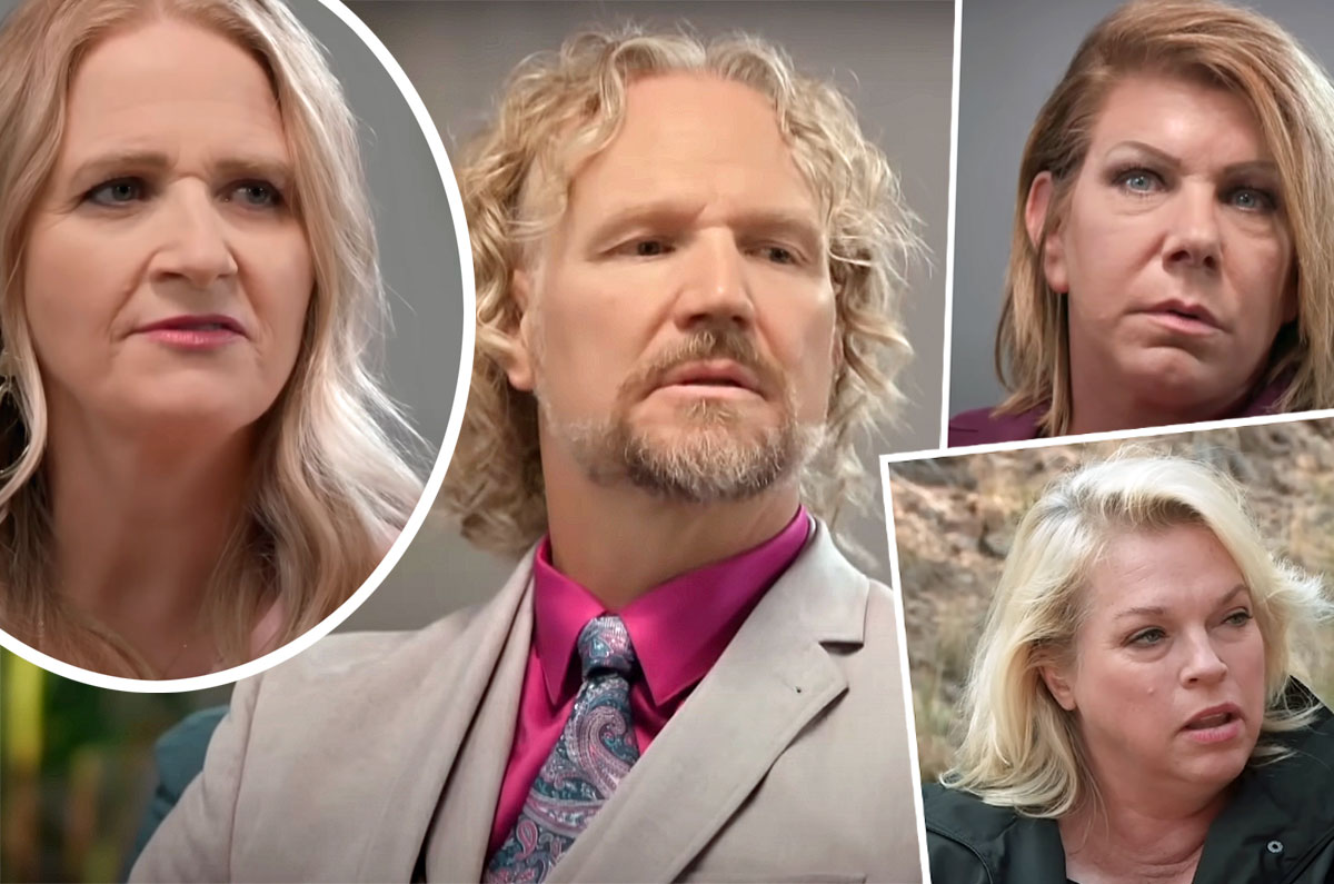 Sister Wives' Kody Brown Claims Christine 'S**t Talked' Janelle & Meri For  'Years' Before Split - Saying He Was 'Sleeping With The Enemy'! - Perez  Hilton