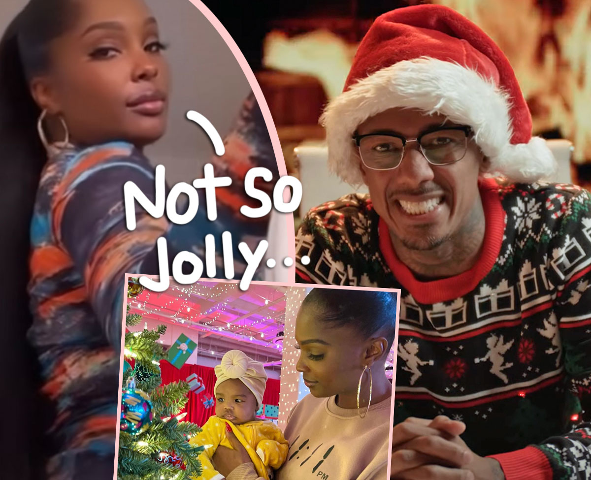 #Oof! Nick Cannon’s Baby Momma LaNisha Cole Gets SHADY As He Poses For Holiday Pics With Other Kids!