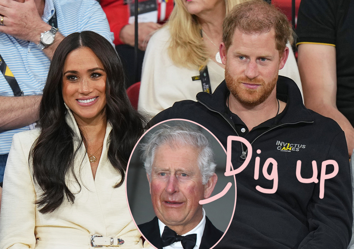 #Prince Harry & Meghan Markle ‘Digging Themselves Into A Deeper Hole With These Tell-Alls,’ Royal Family Believes