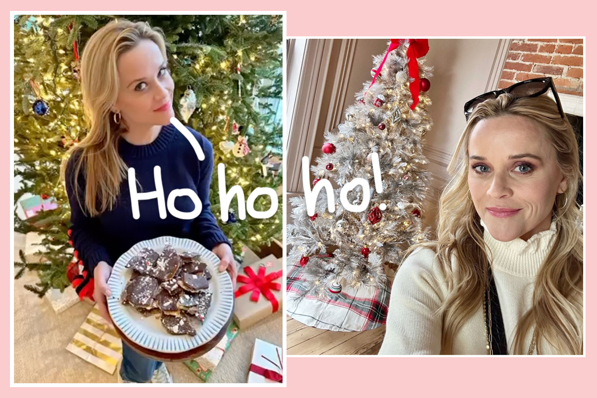 #Reese Witherspoon Shows Off Her Gorgeous Family In Heartwarming Holiday Pics! LOOK!