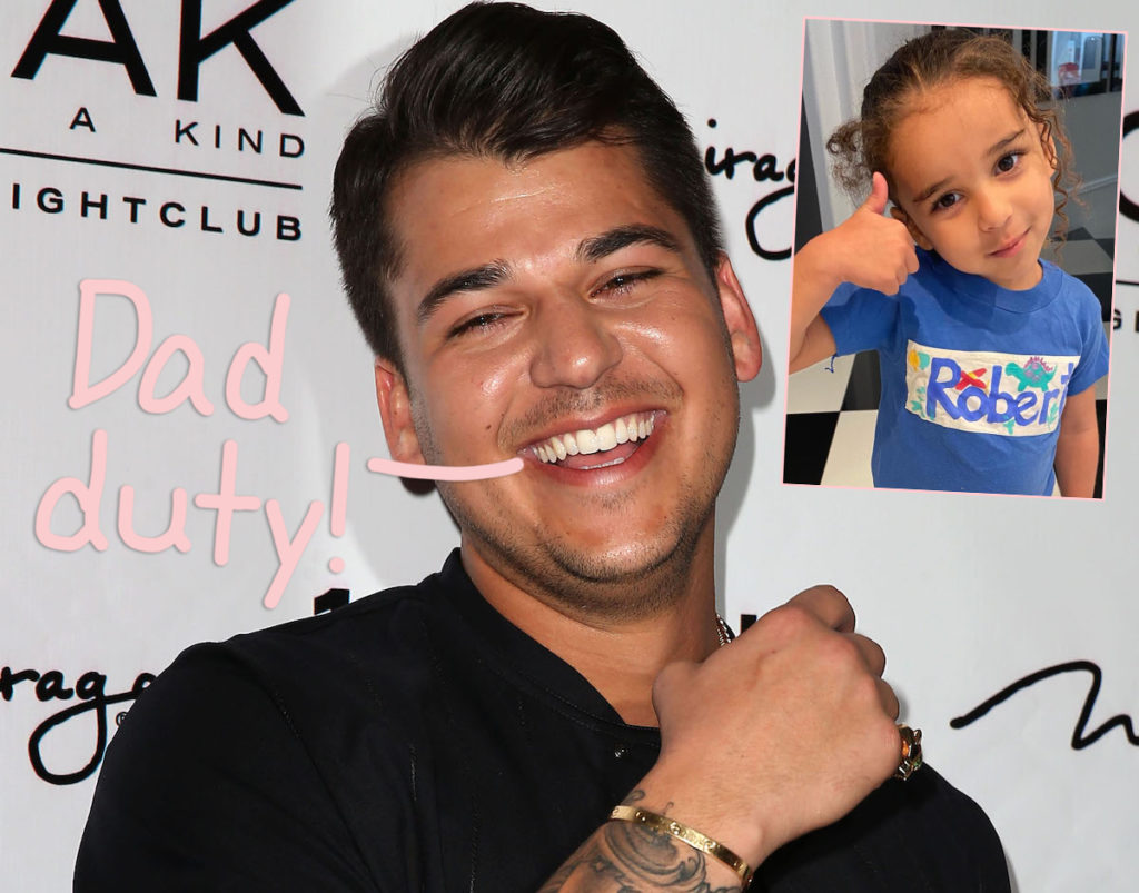 Rob Kardashian Makes Rare Comment About His, Blac Chyna's Child