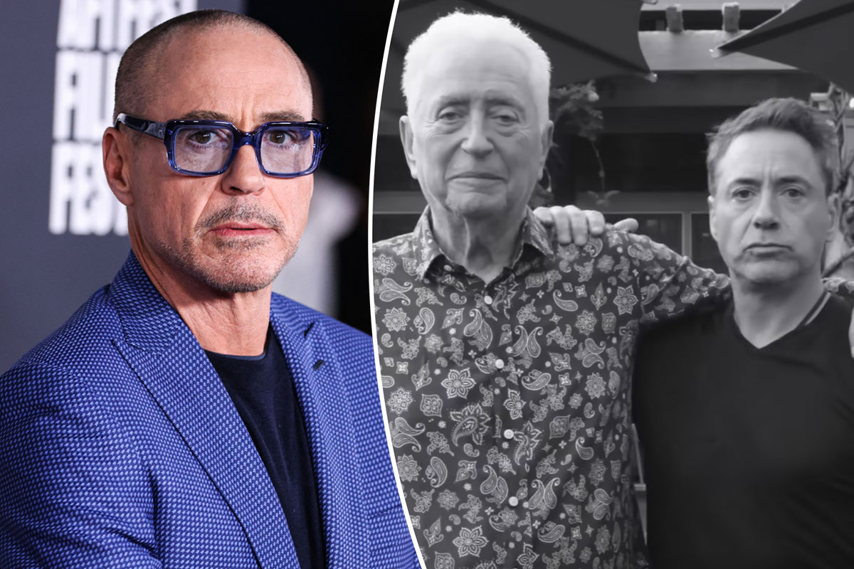 #Robert Downey Jr.’s Father Admits To Giving Actor Drugs At Age 6!!