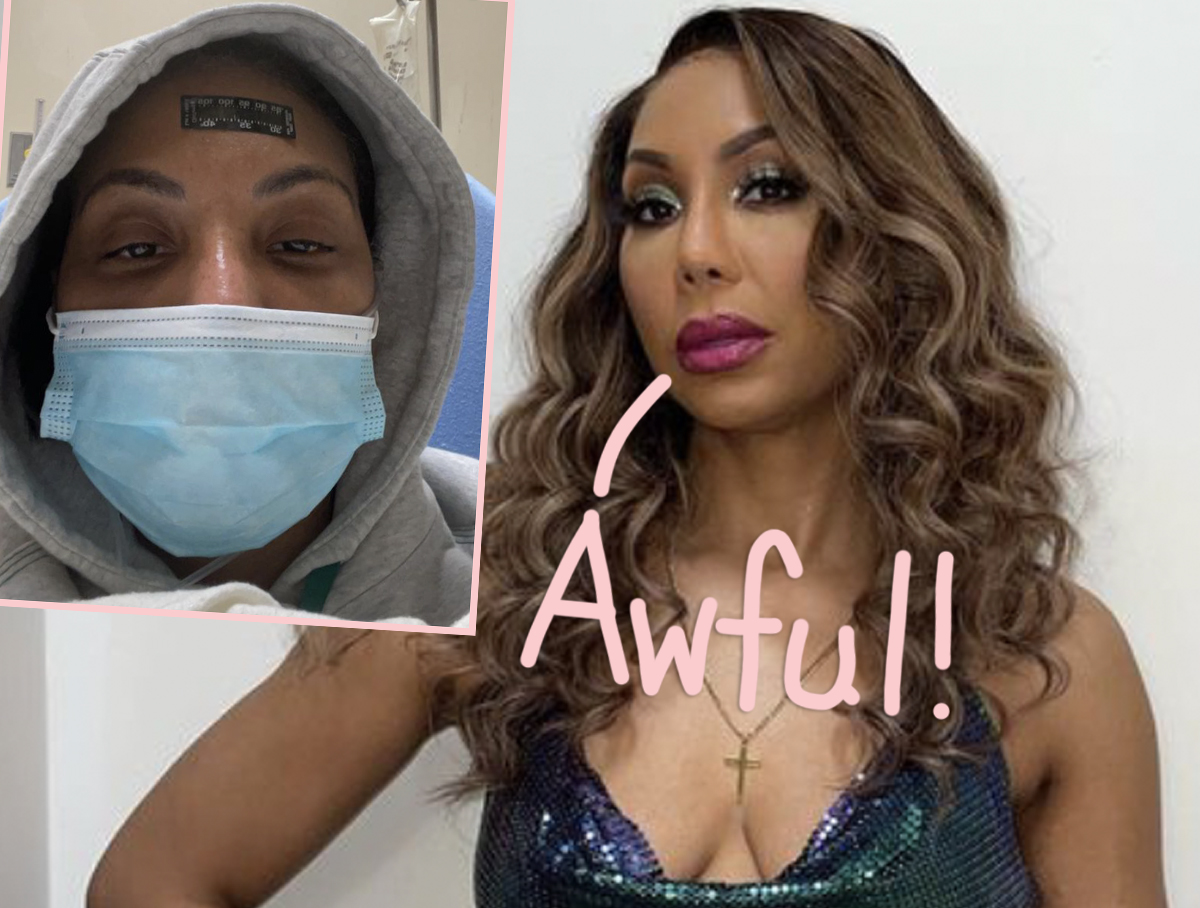 OMG! Tamar Braxton Was Rushed To The Hospital With A Severe Case Of The Flu! – Perez Hilton