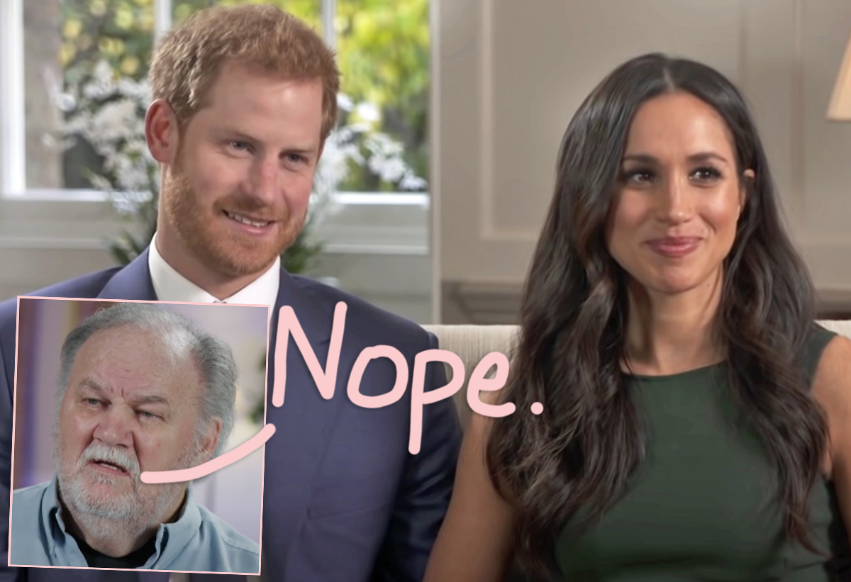 #Thomas Markle Thinks Meghan’s Netflix Doc Is ‘Disrespectful’ & Doesn’t Plan To See A Second Of It!