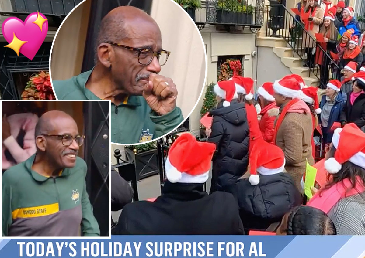#Recovering Al Roker Brought To Tears By Today Show Surprise At Home!