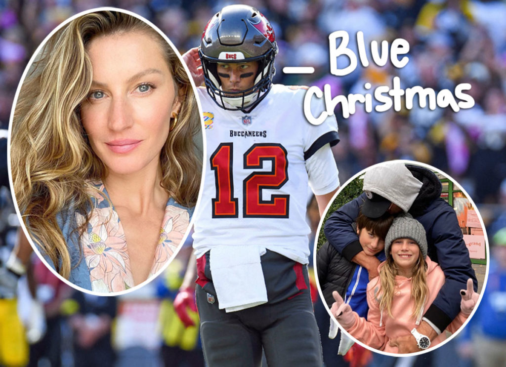 Tom Brady shares a look at his first Christmas without Gisele Bundchen