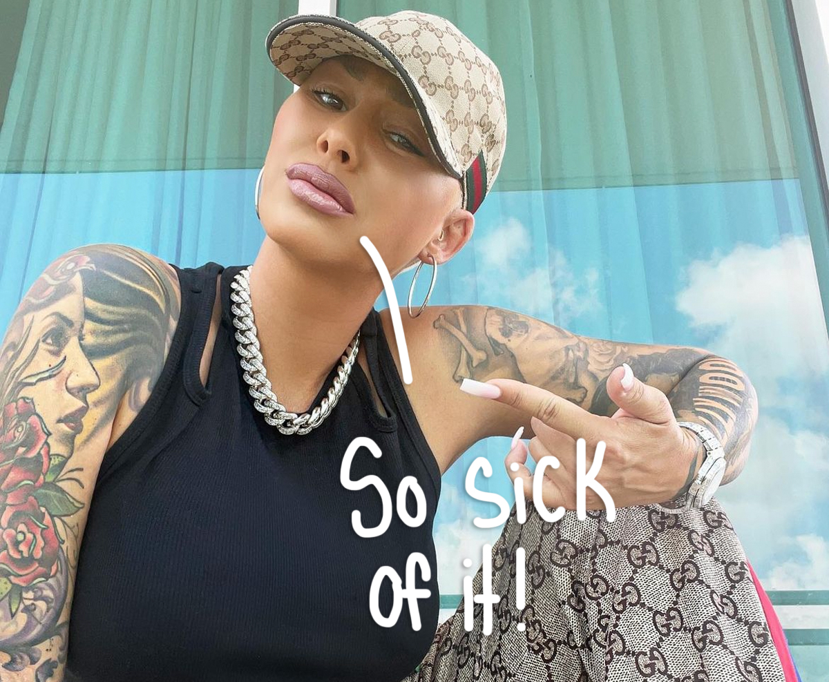 #Amber Rose Is DONE Dating Men!