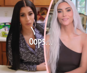 Did Cardi B Just Expose Kim Kardashian Over Plastic Surgery?! - Perez