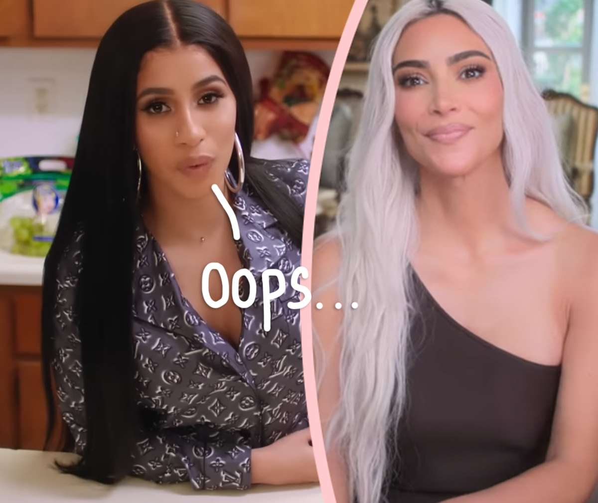 #Did Cardi B Just Expose Kim Kardashian Over Plastic Surgery?!