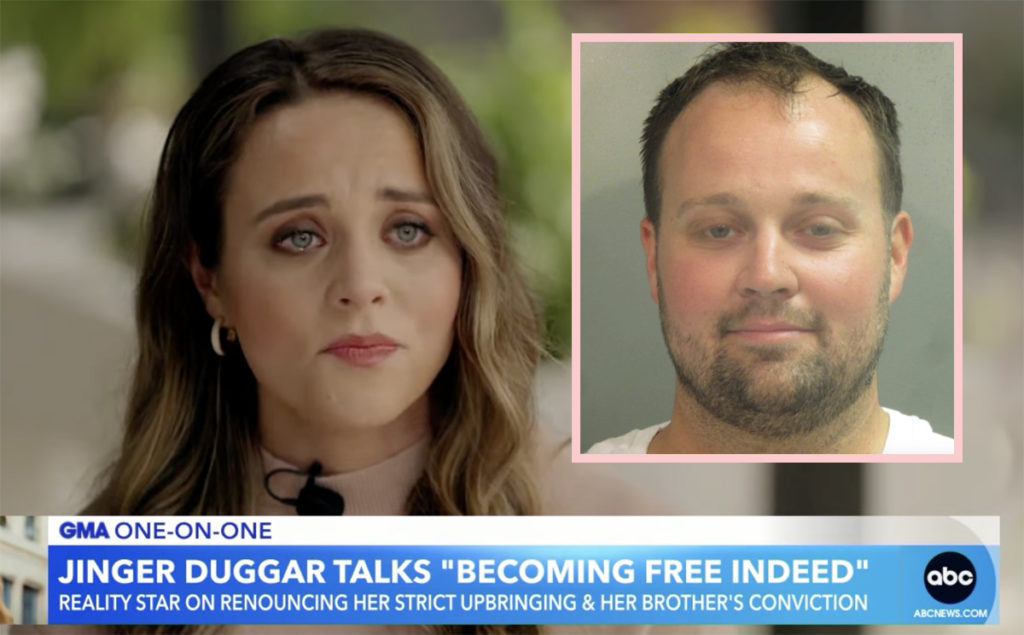 Jinger Duggar Can't Help Crying Discussing Josh Duggar Child Porn Scandal  On GMA - Perez Hilton
