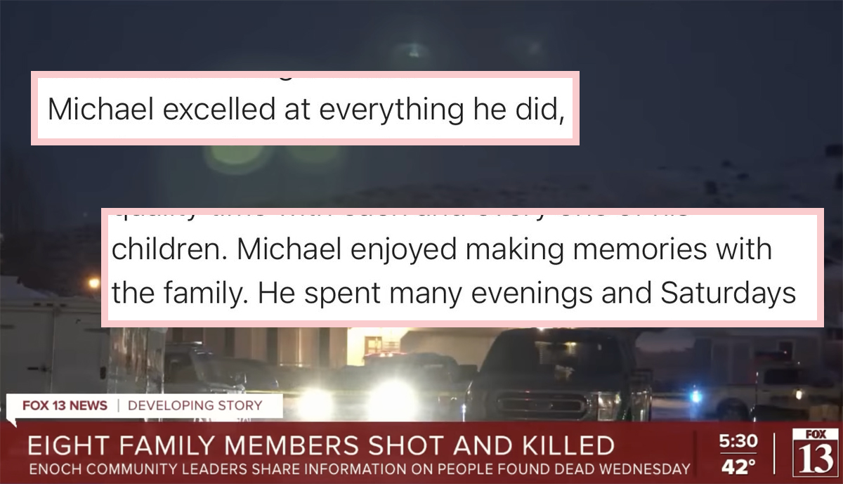 #Jaw-Dropping Obituary For Man Who Murdered His Family Goes Viral