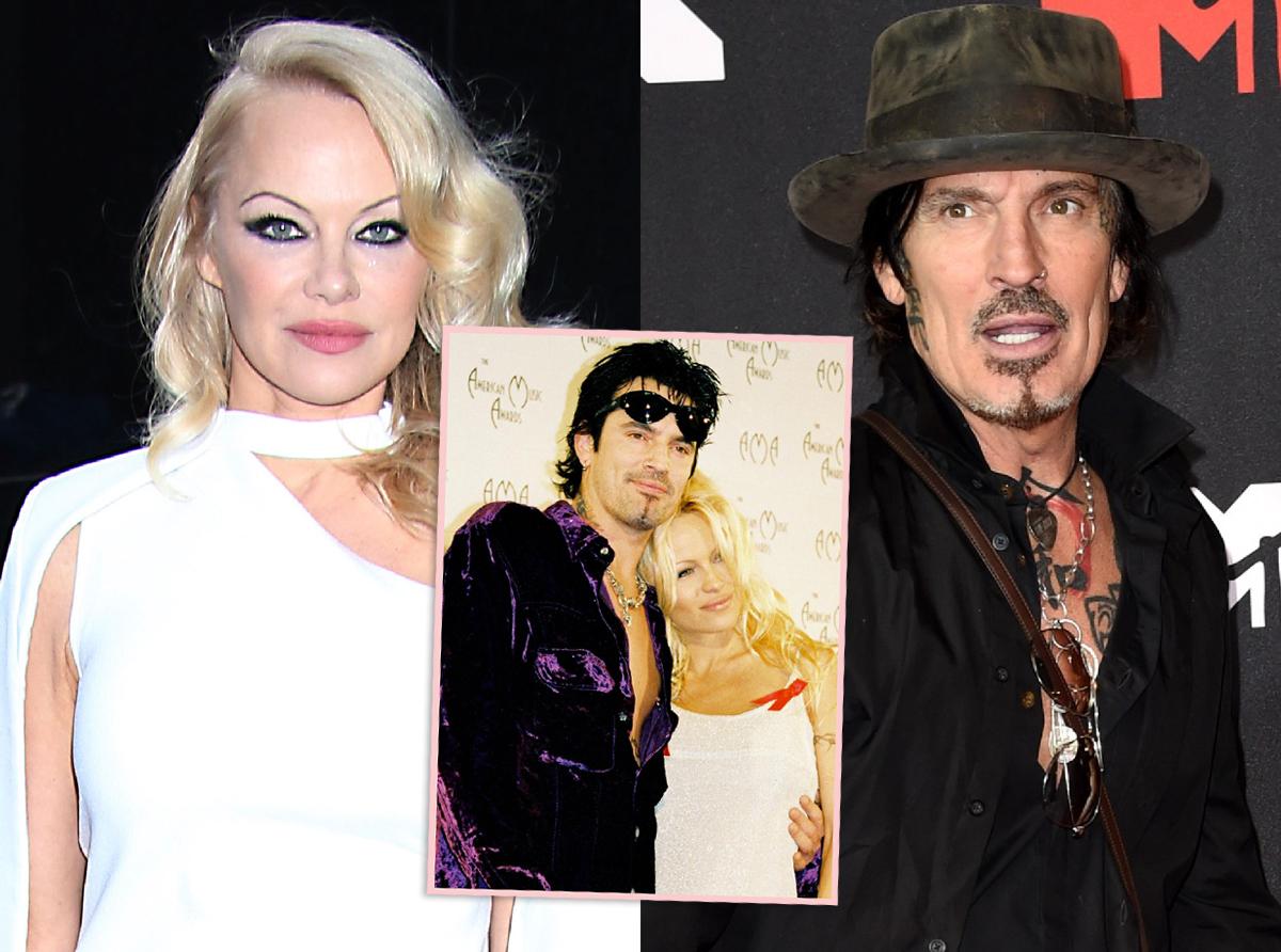 Pamela Anderson Says Failed Tommy Lee Marriage Was The 'Only Time' She Was  'Truly In Love' - Perez Hilton