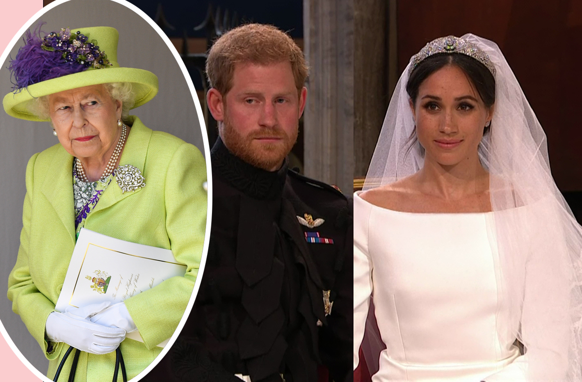 #Queen Elizabeth’s Friend Held Back Meghan Markle’s Wedding Tiara?!