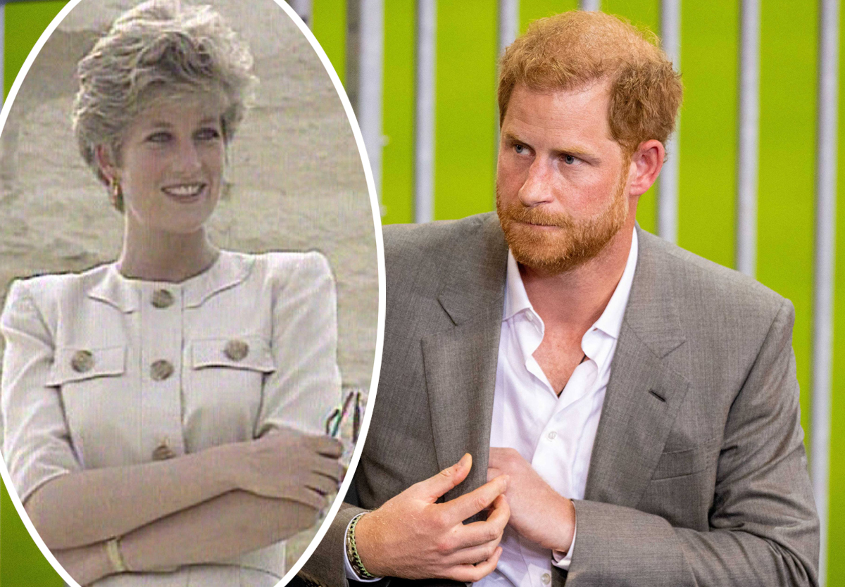#Prince Harry Spoke To The Ghost Of Princess Diana Through A Psychic!