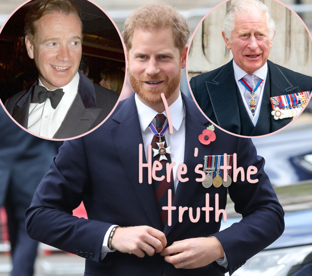 Prince Harry Finally Responds To Rumor About His REAL Father Perez 