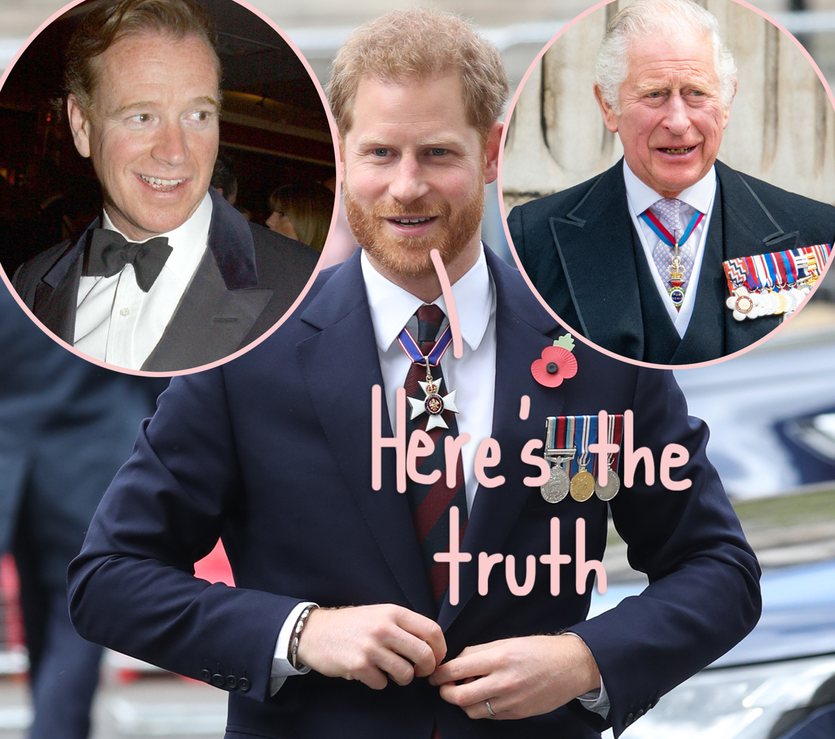 #Prince Harry Finally Responds To Rumor About His REAL Father!