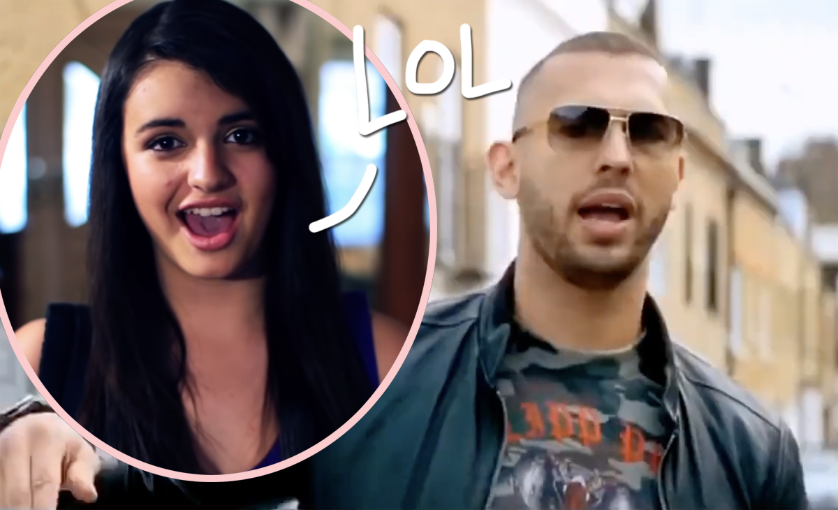 #Rebecca Black HILARIOUSLY Bashes Andrew Tate’s Terrible Music Video!