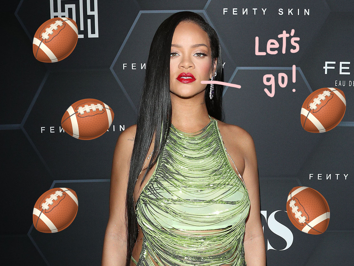 Super Bowl 2023 Rihanna Takes Over Halftime For A Sexy And Sultry Comeback Performance