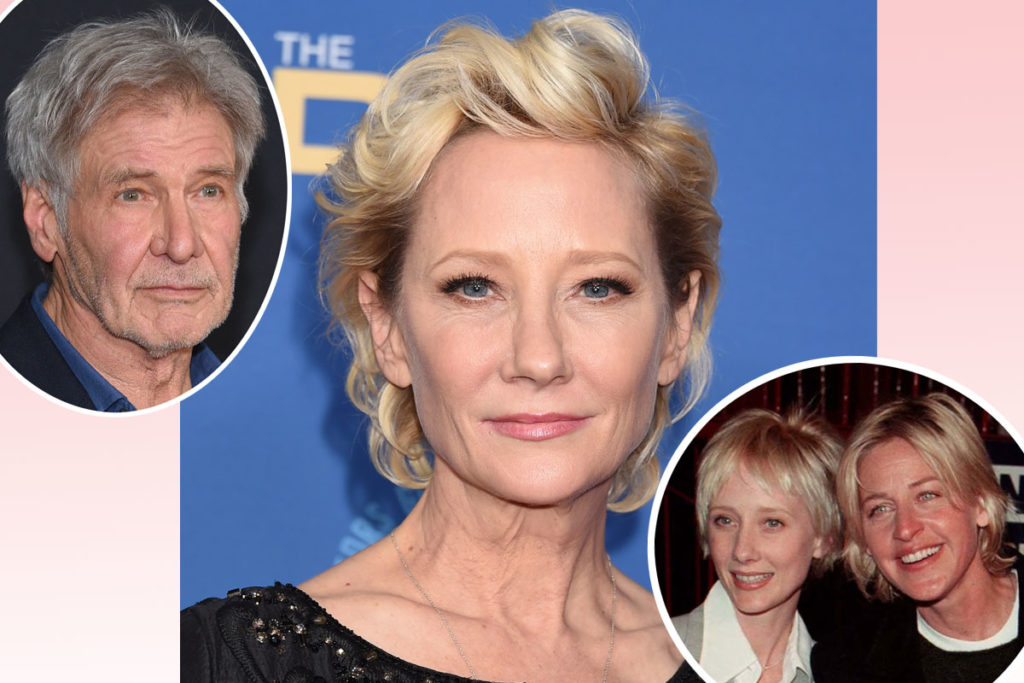 Anne Heche Memoir Excerpt Recalls Time Harrison Ford Got Upset About Her Dating Ellen Perez 