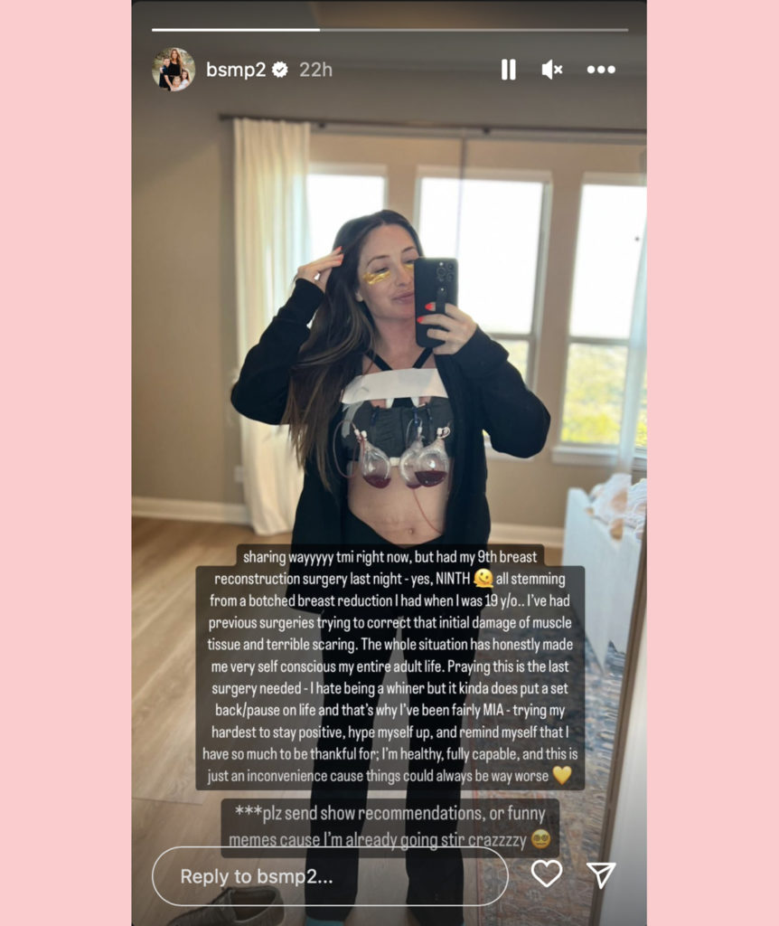 Bristol Palin Reveals NINTH Breast Augmentation Surgery & Gets Candid ...