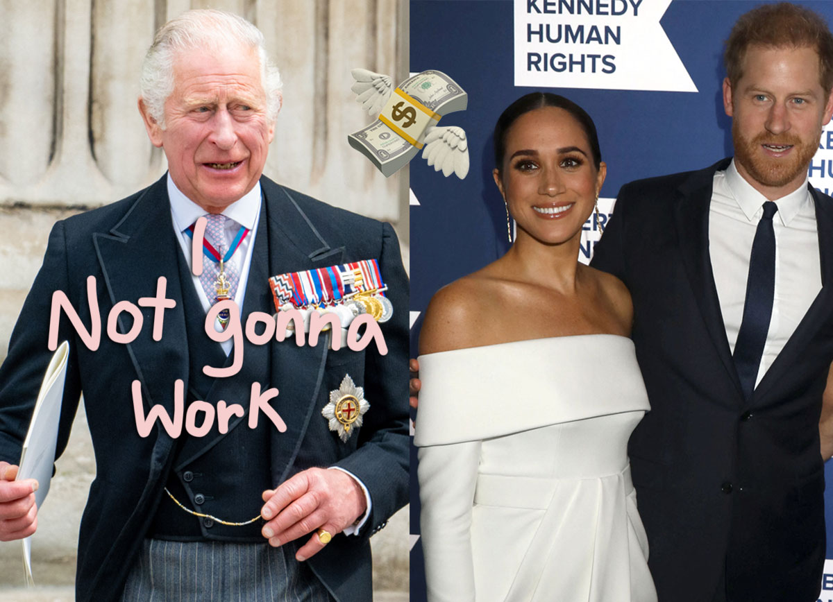 #King Charles Told Prince Harry There Wasn’t ‘Enough Money’ For Meghan Markle To Be In The Royal Family!?