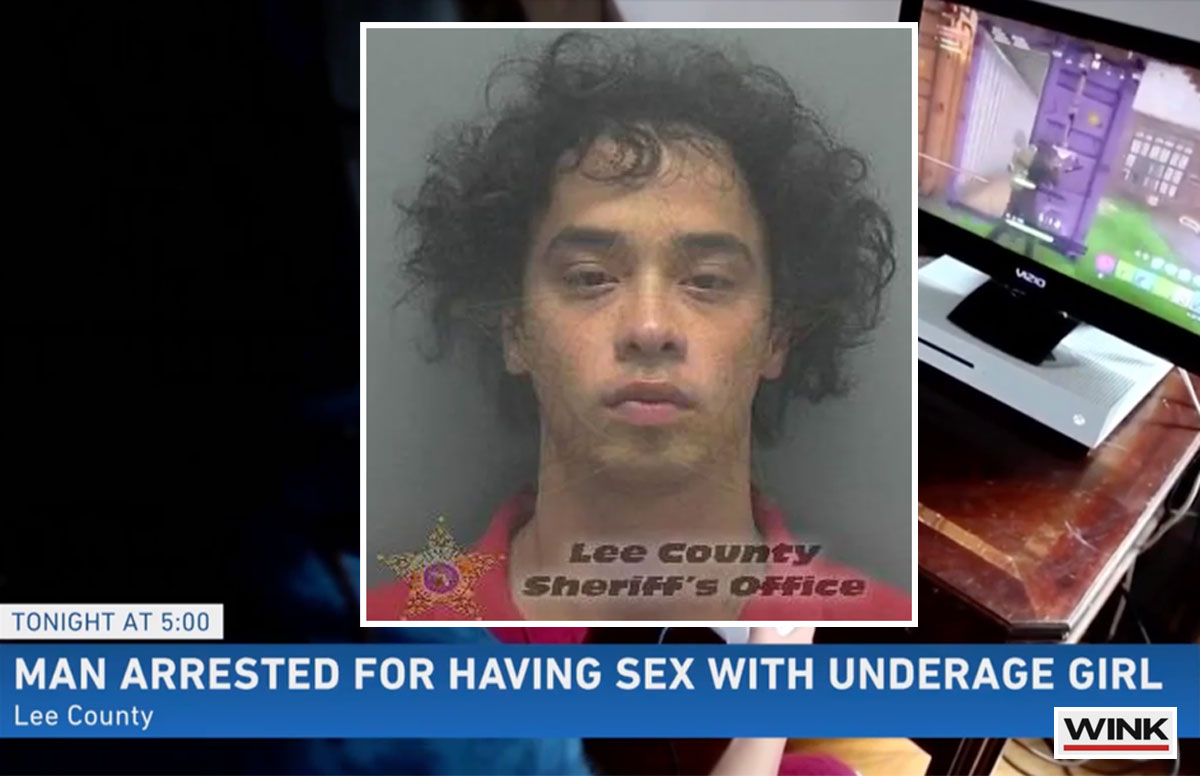 26 Year Old Florida Man Arrested Admits To Having Sex With 15 Year Old Girl He Met On Fortnite 9701