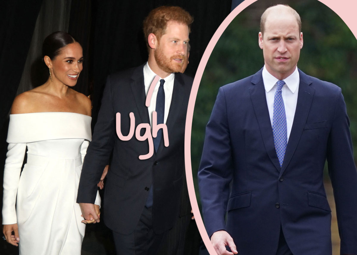 #Prince Harry & Meghan Markle Were ‘Not Welcome’ At Glitzy BAFTA Tea Party — Because Of William?!