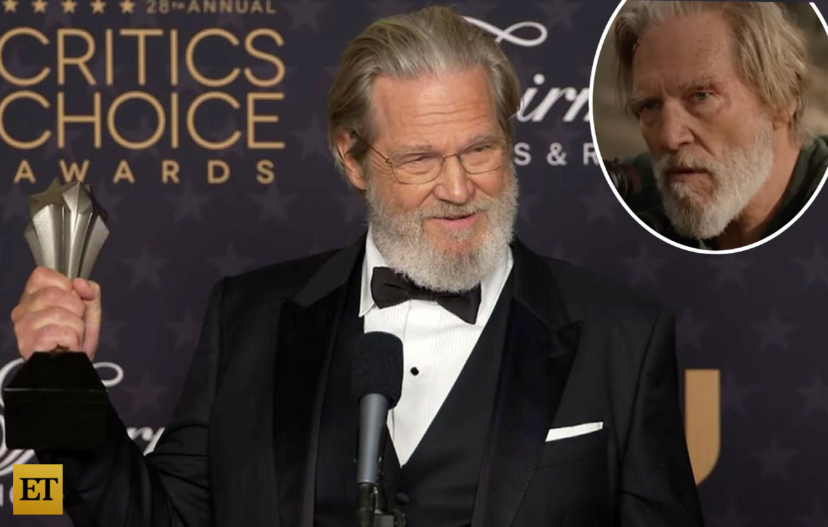 #Jeff Bridges Opens Up About Getting Sick With Cancer & COVID At Critics Choice Awards