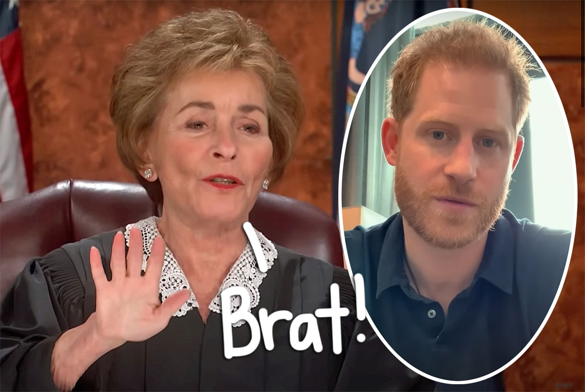 #Judge Judy SLAMS ‘Selfish’ Prince Harry — & Goes OFF About Spare!