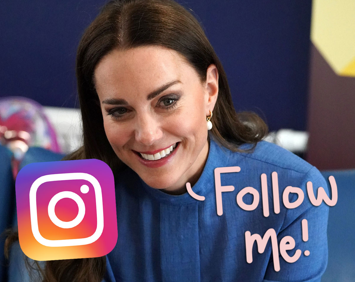 #Sneaky Princess Catherine Secretly Launched A New Instagram Account!