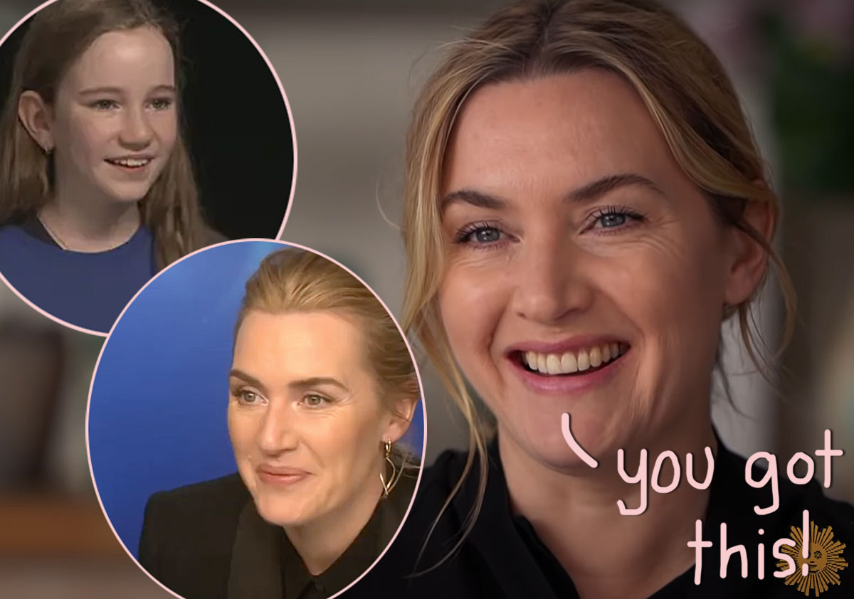 #Watch Kate Winslet Stop Young Reporter’s Interview To Offer Heartfelt Advice!