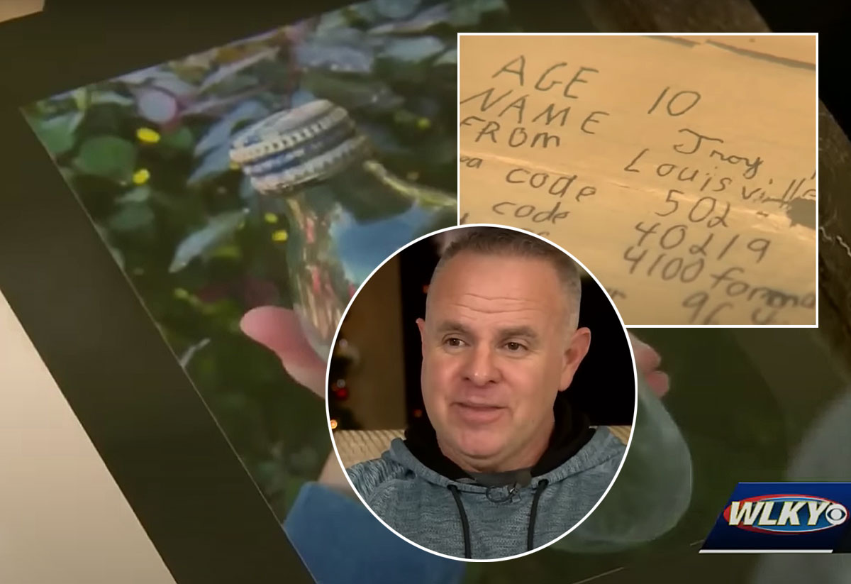 #Kentucky Man’s Message In A Bottle Returns To Him 37 Years Later!