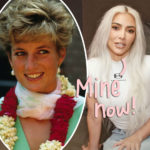 Kim Kardashian Now Owns Coveted Princess Diana Necklace! But Will She Ruin It Like Critics Claimed With Marilyn Monroe's Dress?!