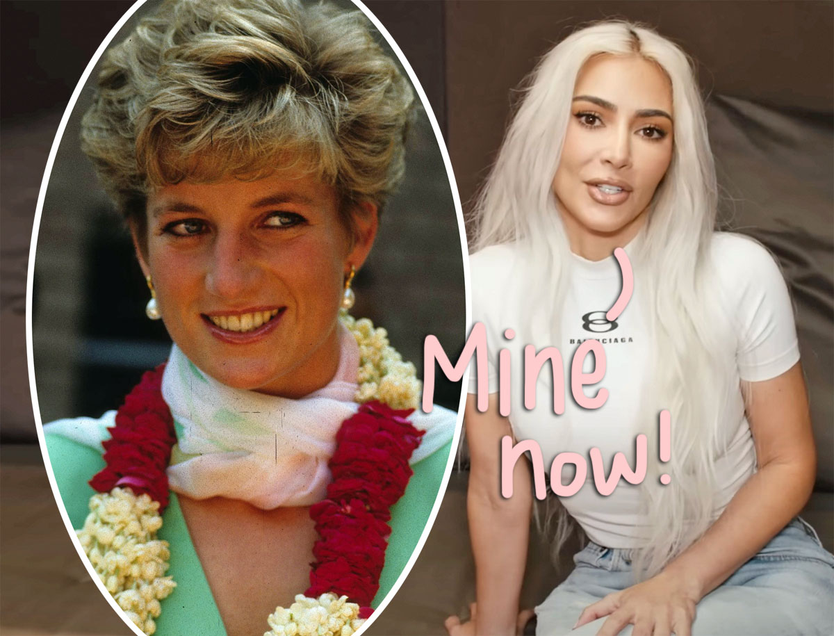 #Kim Kardashian Now Owns Coveted Princess Diana Necklace! But Will She Ruin It Like Critics Claimed With Marilyn Monroe’s Dress?!