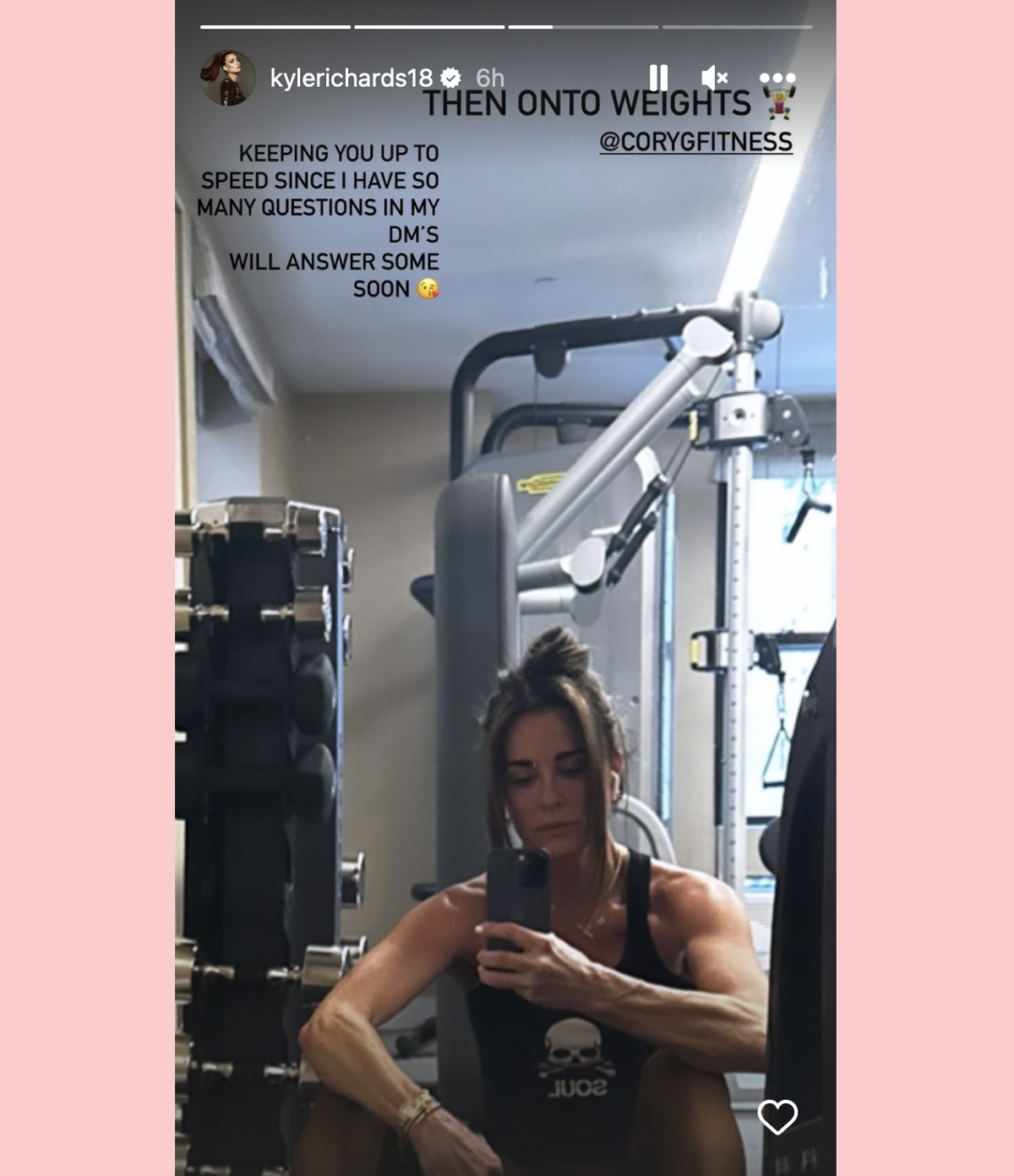 Kyle Richards Shows Off Rock-Hard Abs Days After Fans Deliver Ozempic Allegations!