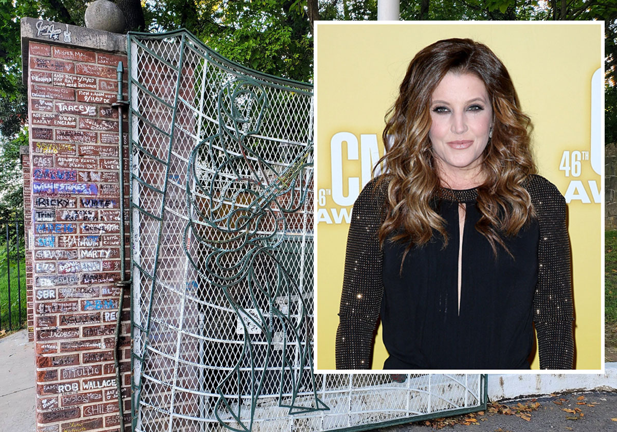 Lisa Marie Presley Will Be Laid To Rest At Graceland In Memphis Next To Her Son Father