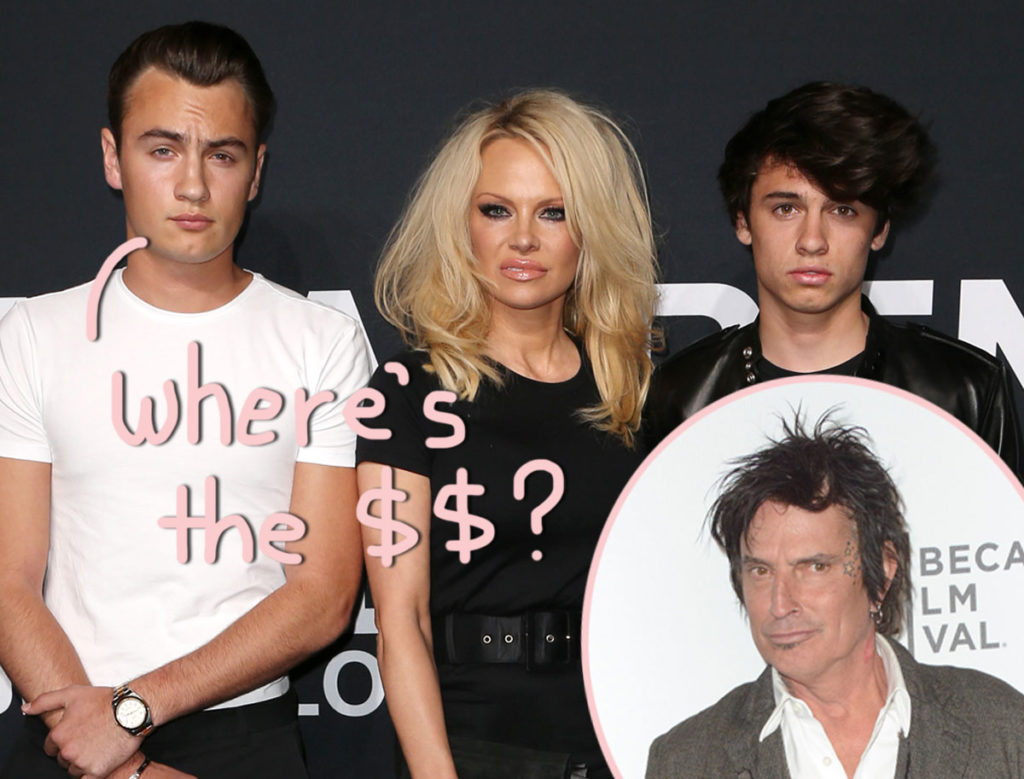 Pamela Andersons Sons Say They Wish Their Mom Wouldve Monetized 