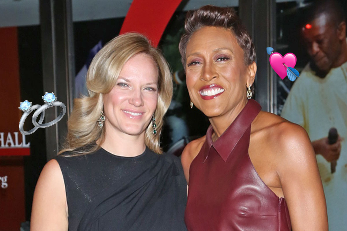 #Robin Roberts Is ‘Saying Yes To Marriage’ After 18 Years With Amber Laign!