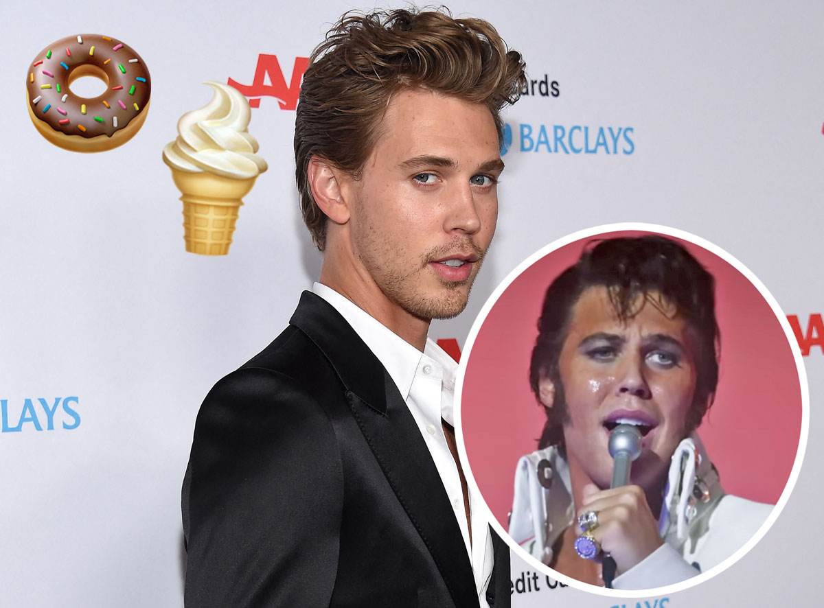 #Austin Butler Drank ‘Awful’ Microwaved Ice Cream To Gain Weight For Elvis!