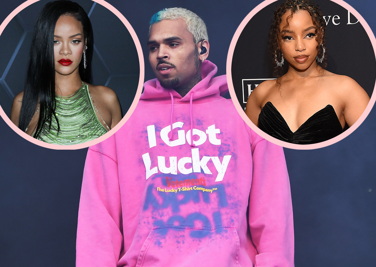 Chris Brown Reacts To Chloë Bailey Collaboration Backlash, Says He's  'Tired' Of People Bringing Up Assault On Rihanna - Perez Hilton