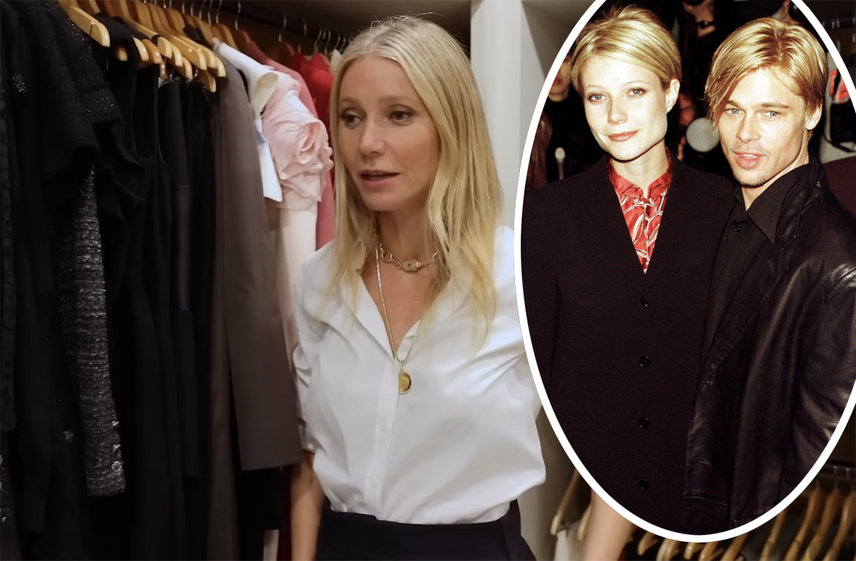 #Gwyneth Paltrow Kept A Dress She Wore On Date With Brad Pitt!